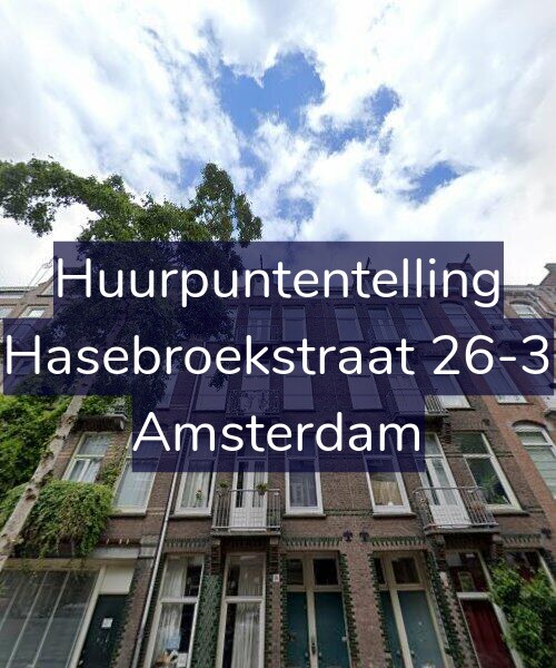 Foto gevel Huurpuntentelling voor Hasebroekstraat 26-3, Amsterdam