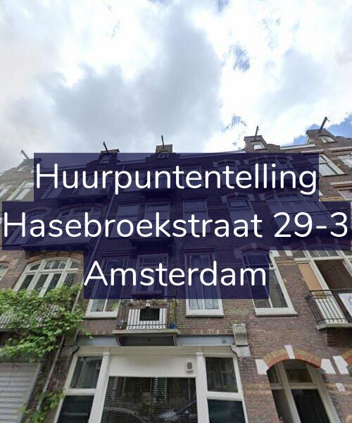Foto gevel Huurpuntentelling voor Hasebroekstraat 29-3, Amsterdam
