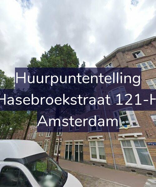 Foto gevel Huurpuntentelling voor Hasebroekstraat 121-H, Amsterdam