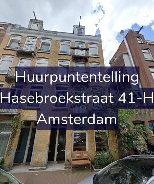Foto gevel Huurpuntentelling voor Hasebroekstraat 41-H, Amsterdam