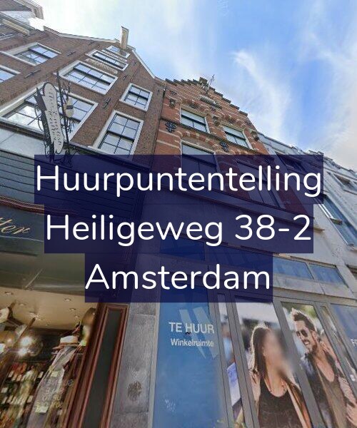 Foto gevel Huurpuntentelling voor Heiligeweg 38-2, Amsterdam