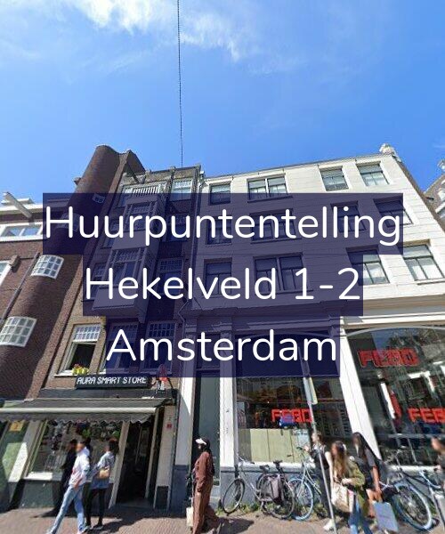Foto gevel Huurpuntentelling voor Hekelveld 1-2, Amsterdam