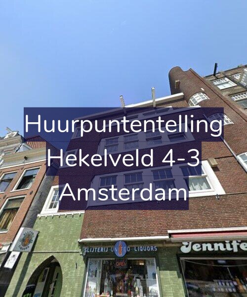 Foto gevel Huurpuntentelling voor Hekelveld 4-3, Amsterdam