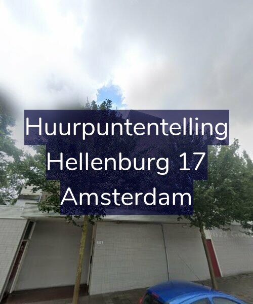 Foto gevel Huurpuntentelling voor Hellenburg 17, Amsterdam