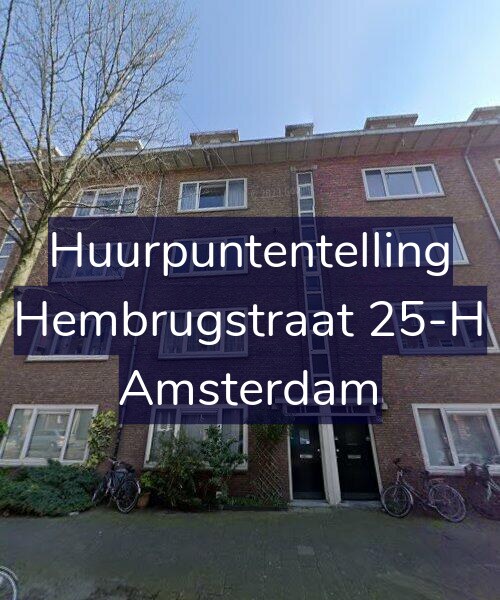 Foto gevel Huurpuntentelling voor Hembrugstraat 25-H, Amsterdam