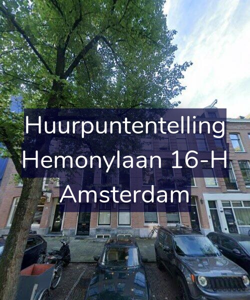 Foto gevel Huurpuntentelling voor Hemonylaan 16-H, Amsterdam