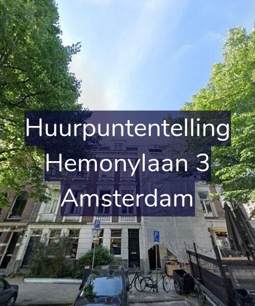 Foto gevel Huurpuntentelling voor Hemonylaan 3, Amsterdam