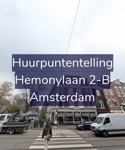 Foto gevel Huurpuntentelling voor Hemonylaan 2-B, Amsterdam