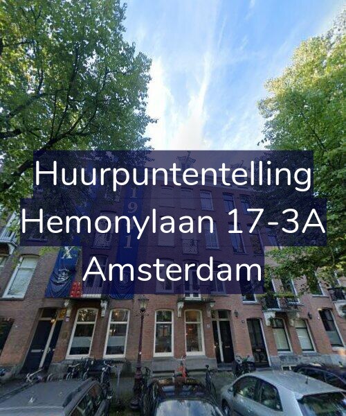 Foto gevel Huurpuntentelling voor Hemonylaan 17-3A, Amsterdam
