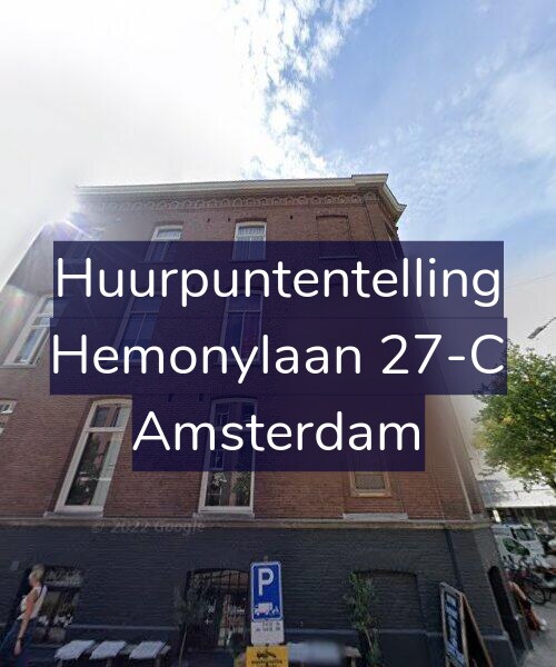 Foto gevel Huurpuntentelling voor Hemonylaan 27-C, Amsterdam