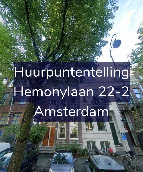 Foto gevel Huurpuntentelling voor Hemonylaan 22-2, Amsterdam
