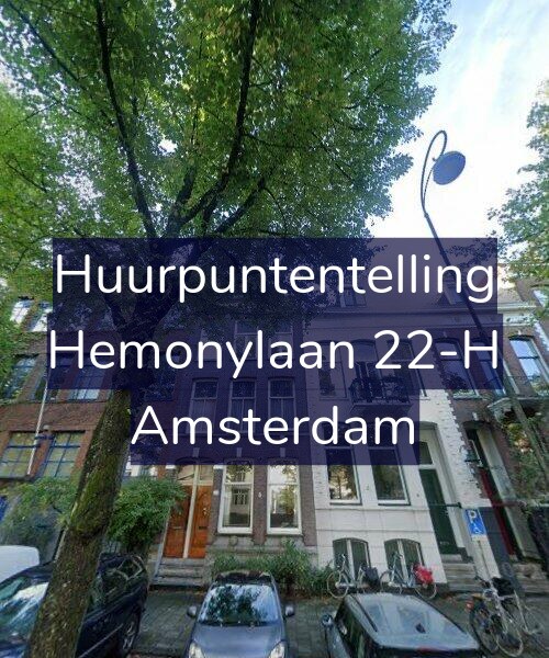 Foto gevel Huurpuntentelling voor Hemonylaan 22-H, Amsterdam