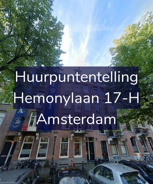 Foto gevel Huurpuntentelling voor Hemonylaan 17-H, Amsterdam
