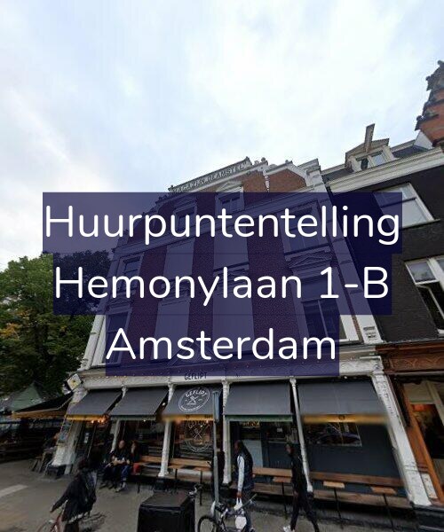 Foto gevel Huurpuntentelling voor Hemonylaan 1-B, Amsterdam
