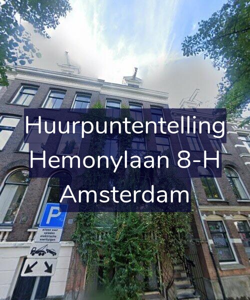Foto gevel Huurpuntentelling voor Hemonylaan 8-H, Amsterdam