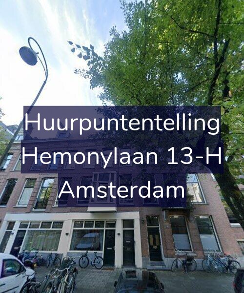 Foto gevel Huurpuntentelling voor Hemonylaan 13-H, Amsterdam