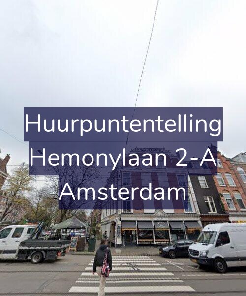 Foto gevel Huurpuntentelling voor Hemonylaan 2-A, Amsterdam