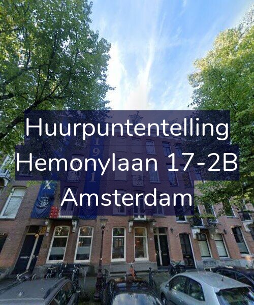 Foto gevel Huurpuntentelling voor Hemonylaan 17-2B, Amsterdam
