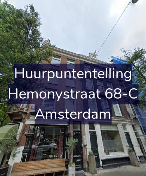 Foto gevel Huurpuntentelling voor Hemonystraat 68-C, Amsterdam