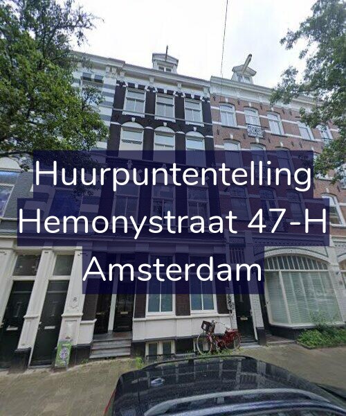 Foto gevel Huurpuntentelling voor Hemonystraat 47-H, Amsterdam