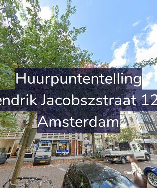 Foto gevel Huurpuntentelling voor Hendrik Jacobszstraat 12-1, Amsterdam