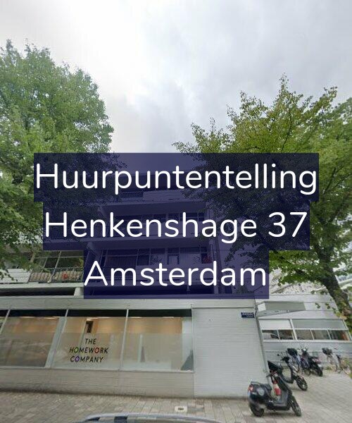 Foto gevel Huurpuntentelling voor Henkenshage 37, Amsterdam