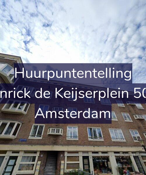 Foto gevel Huurpuntentelling voor Henrick de Keijserplein 50-3, Amsterdam