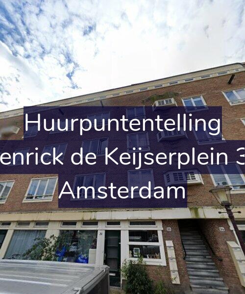 Foto gevel Huurpuntentelling voor Henrick de Keijserplein 30, Amsterdam