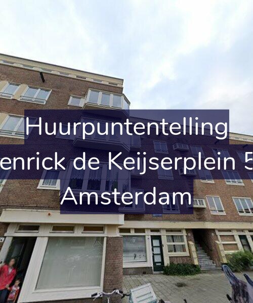 Foto gevel Huurpuntentelling voor Henrick de Keijserplein 54, Amsterdam