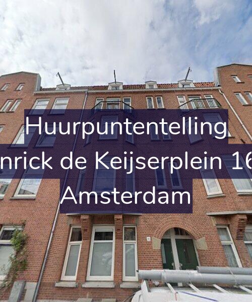 Foto gevel Huurpuntentelling voor Henrick de Keijserplein 16-3, Amsterdam