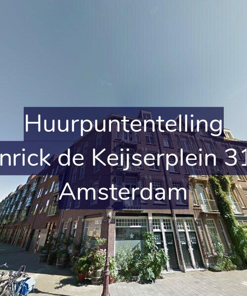 Foto gevel Huurpuntentelling voor Henrick de Keijserplein 31-C, Amsterdam