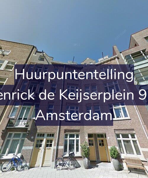 Foto gevel Huurpuntentelling voor Henrick de Keijserplein 9-A, Amsterdam