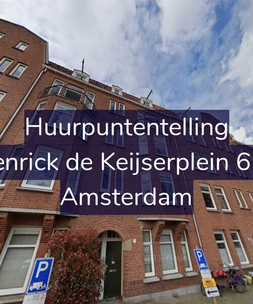 Foto gevel Huurpuntentelling voor Henrick de Keijserplein 6-H, Amsterdam