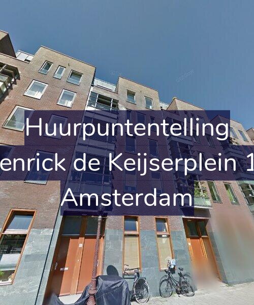 Foto gevel Huurpuntentelling voor Henrick de Keijserplein 15, Amsterdam