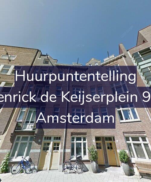 Foto gevel Huurpuntentelling voor Henrick de Keijserplein 9-E, Amsterdam