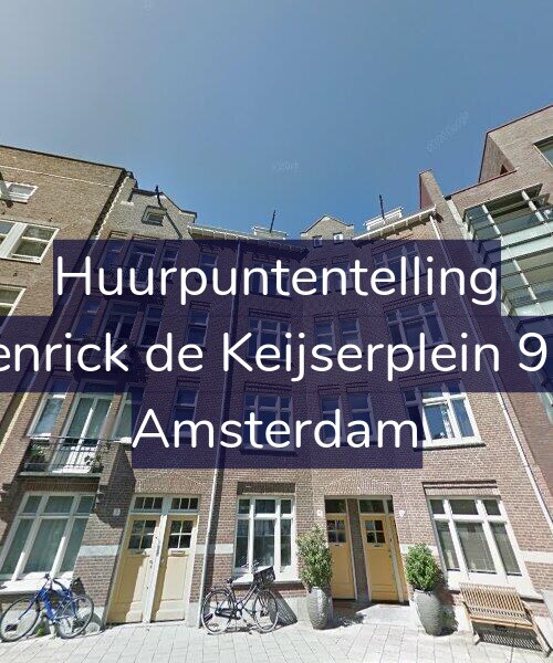 Foto gevel Huurpuntentelling voor Henrick de Keijserplein 9-G, Amsterdam