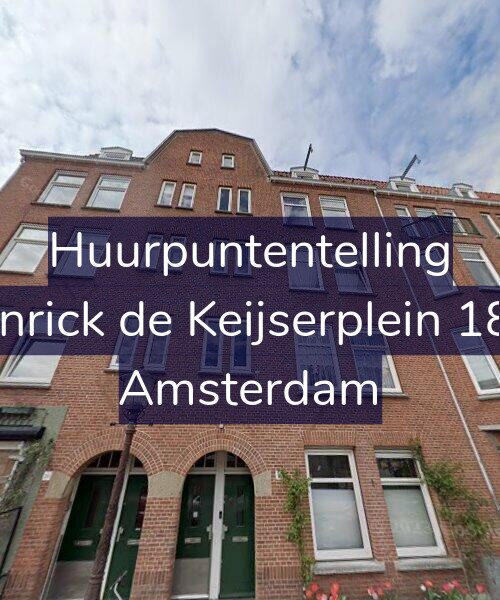 Foto gevel Huurpuntentelling voor Henrick de Keijserplein 18-2, Amsterdam