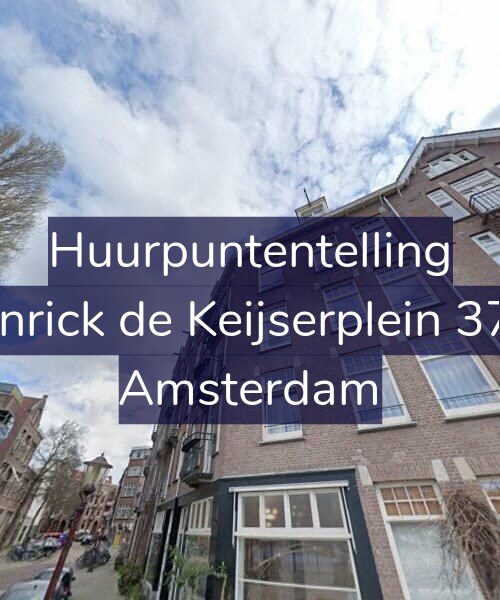 Foto gevel Huurpuntentelling voor Henrick de Keijserplein 37-3, Amsterdam