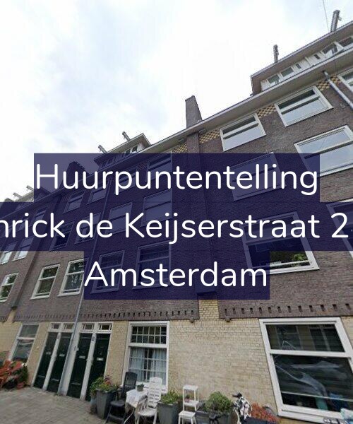 Foto gevel Huurpuntentelling voor Henrick de Keijserstraat 24-1, Amsterdam