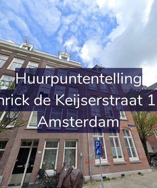 Foto gevel Huurpuntentelling voor Henrick de Keijserstraat 16-F, Amsterdam