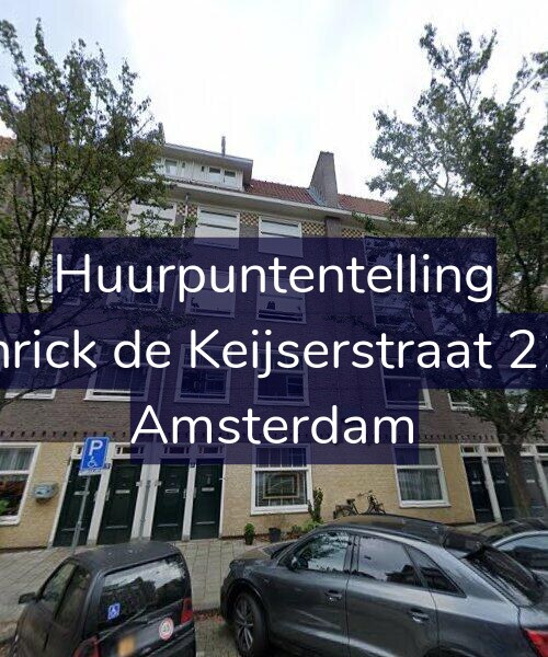 Foto gevel Huurpuntentelling voor Henrick de Keijserstraat 21-H, Amsterdam