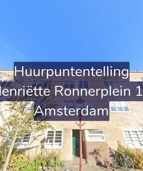 Foto gevel Huurpuntentelling voor Henriëtte Ronnerplein 18, Amsterdam