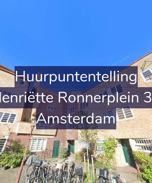 Foto gevel Huurpuntentelling voor Henriëtte Ronnerplein 38, Amsterdam
