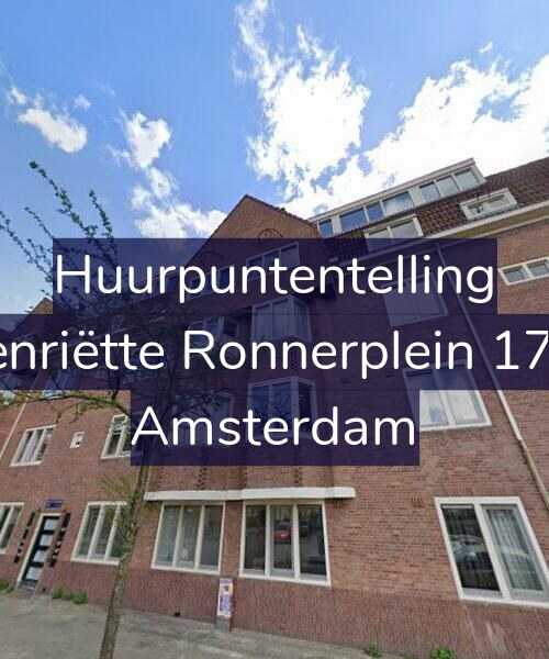 Foto gevel Huurpuntentelling voor Henriëtte Ronnerplein 17-2, Amsterdam