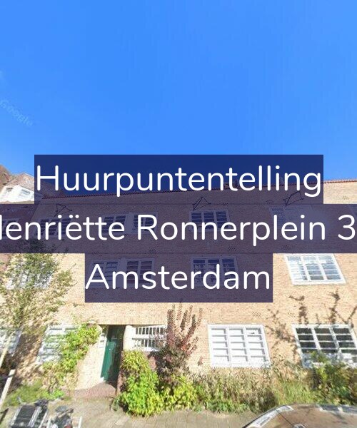 Foto gevel Huurpuntentelling voor Henriëtte Ronnerplein 32, Amsterdam