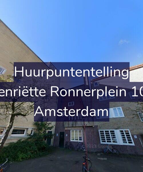 Foto gevel Huurpuntentelling voor Henriëtte Ronnerplein 104, Amsterdam