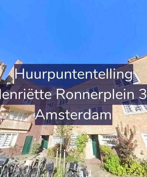 Foto gevel Huurpuntentelling voor Henriëtte Ronnerplein 34, Amsterdam