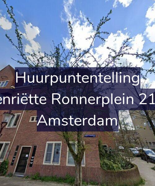 Foto gevel Huurpuntentelling voor Henriëtte Ronnerplein 21-1, Amsterdam