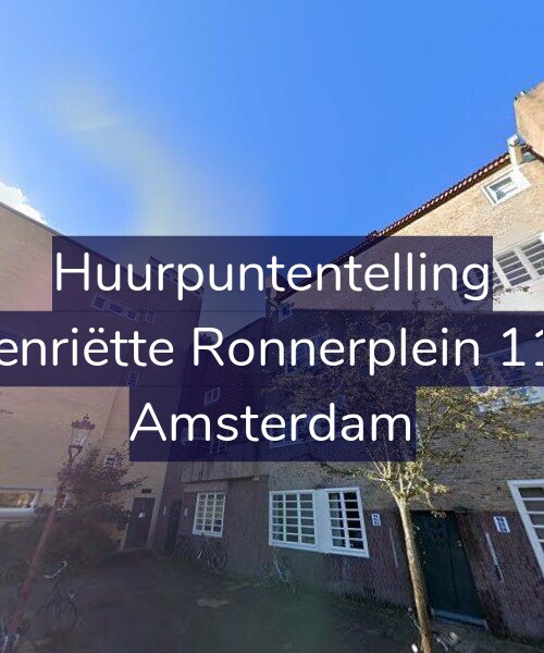 Foto gevel Huurpuntentelling voor Henriëtte Ronnerplein 110, Amsterdam