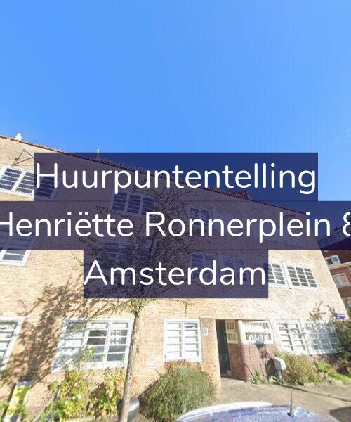 Foto gevel Huurpuntentelling voor Henriëtte Ronnerplein 8, Amsterdam